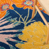 Nourison Allur Alr06 Navy Multicolor Rugs - Nourison - 99446838704