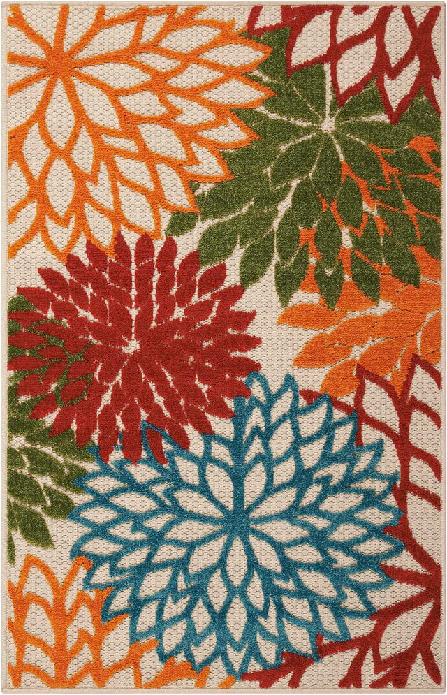 Nourison Aloha Alh05 Green Rugs - Nourison - 24267 - n