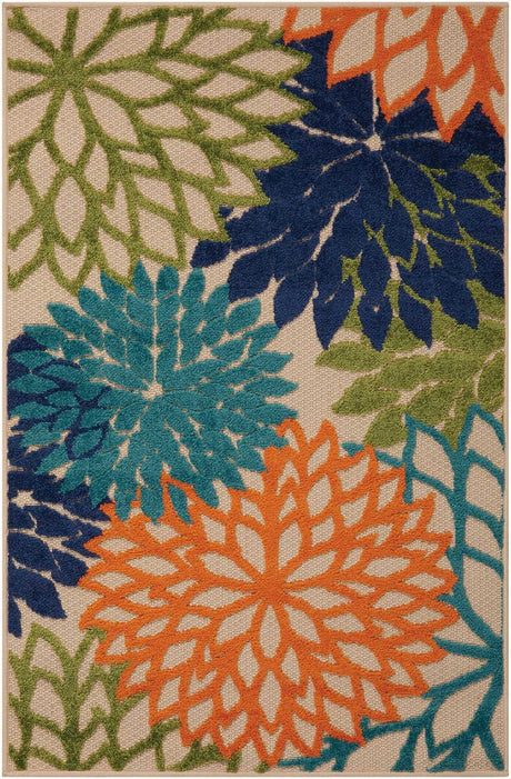 Nourison Aloha Alh05 Multicolor Rugs - Nourison - 24271 - n