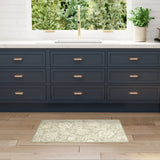 Nourison Aloha ALH17 Machine Made Ivory, Sage Rug