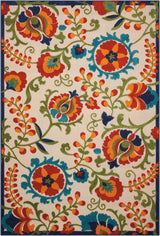 Nourison Aloha Alh17 Multicolor Rugs - Nourison - 99446259806
