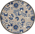Nourison Aloha Alh17 Natural/Blue Rug - Nourison - 99446739193
