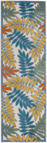 Nourison Aloha Alh18 Ivory/Multi Rug - Nourison - 99446827784