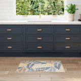 Nourison Aloha ALH18 Machine Made Ivory, Blue Rug