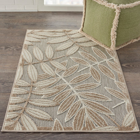 Nourison Aloha Alh18 Natural Rug - Nourison - 99446739322