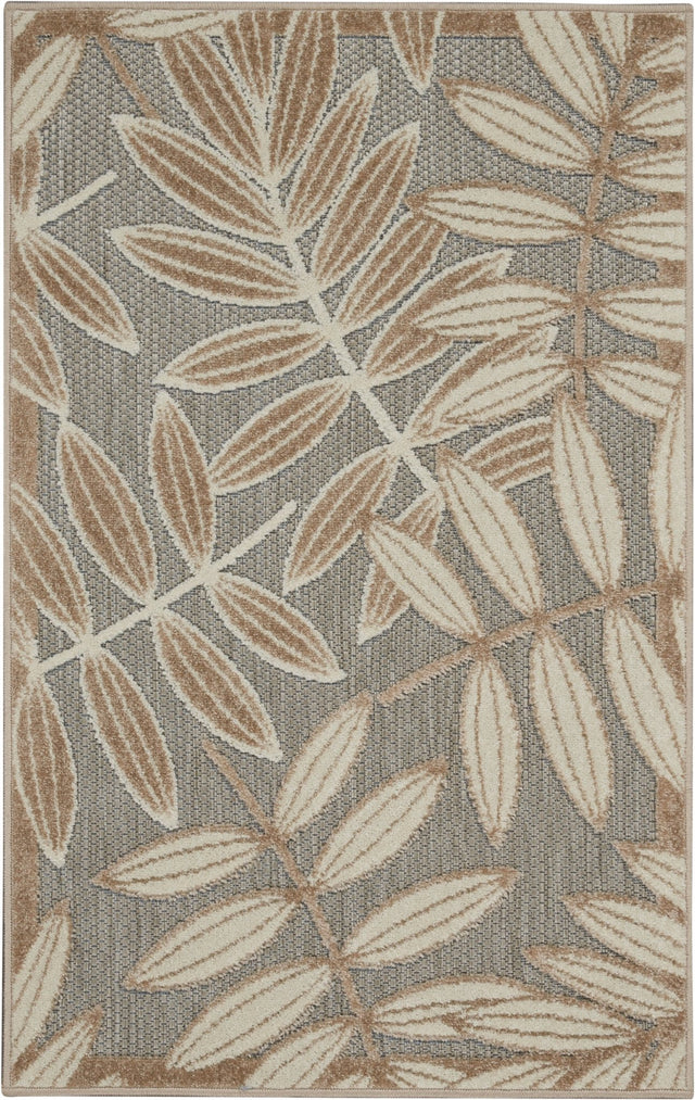 Nourison Aloha Alh18 Natural Rug - Nourison - 99446739322