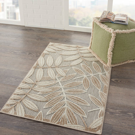 Nourison Aloha Alh18 Natural Rug - Nourison - 99446806963