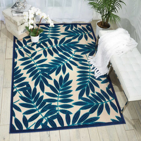 Nourison Aloha Alh18 Navy Rugs - Nourison - 99446816788