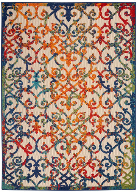 Nourison Aloha Alh21 Multicolor Rugs - Nourison - 99446499288