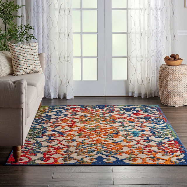 Nourison Aloha Alh21 Multicolor Rugs - Nourison - 99446499288