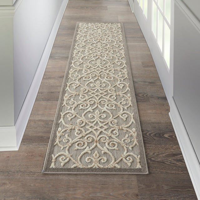 Nourison Aloha Alh21 Natural Rug - Nourison - 99446739728