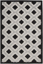 Nourison Aloha Alh26 Black White Rugs - Nourison - 99446829474