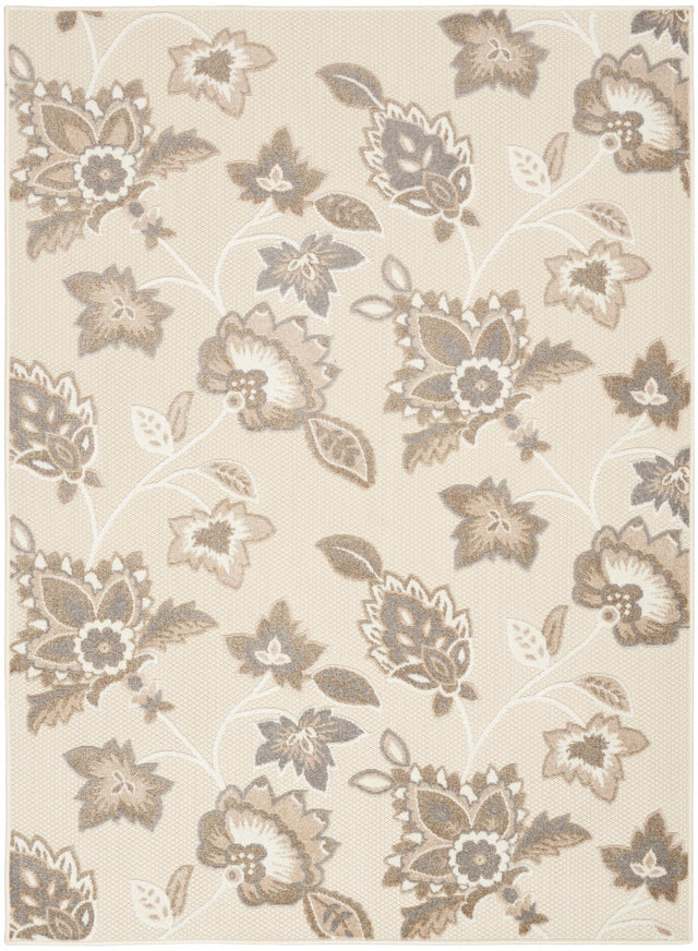 Nourison Aloha Alh31 Beige Rug - Nourison - 99446168849