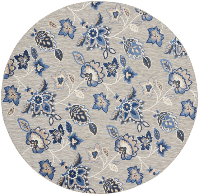 Nourison Aloha Alh31 Blue Grey Rug - Nourison - 99446169167