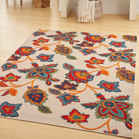 Nourison Aloha Alh31 Multicolor Rug - Nourison - 99446169297