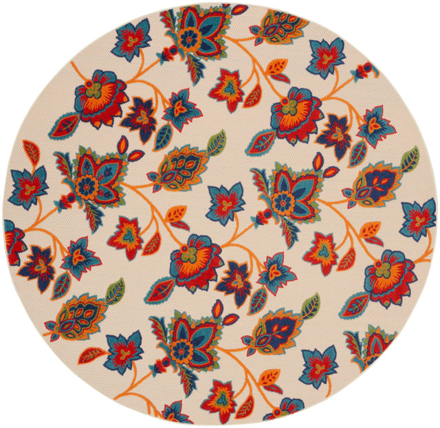 Nourison Aloha Alh31 Multicolor Rug - Nourison - 99446169334