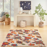 Nourison Aloha Alh31 Multicolor Rug - Nourison - 99446169334
