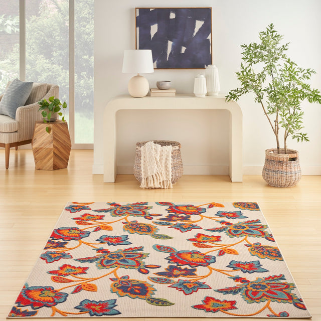 Nourison Aloha Alh31 Multicolor Rug - Nourison - 99446169334