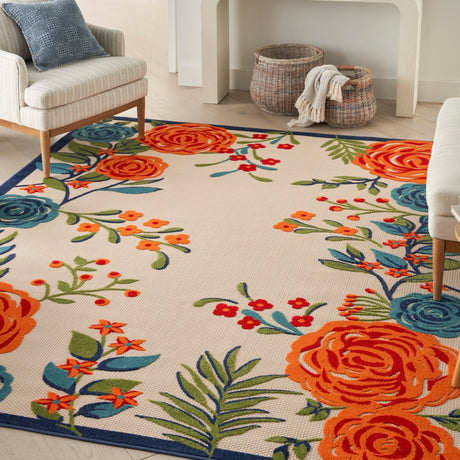 Nourison Aloha Alh32 Multicolor Rug - Nourison - 99446170026