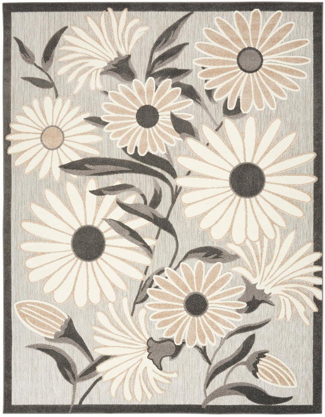 Nourison Aloha Alh33 Beige Rug - Nourison - 99446170859