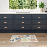 Nourison Aloha ALH33 Machine Made Ivory, Rose Rug