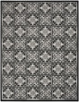 Nourison Aloha Alh34 Black White Rug - Nourison - 99446173447