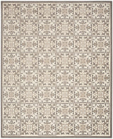 Nourison Aloha Alh34 Ivory Grey Rug - Nourison - 99446173874