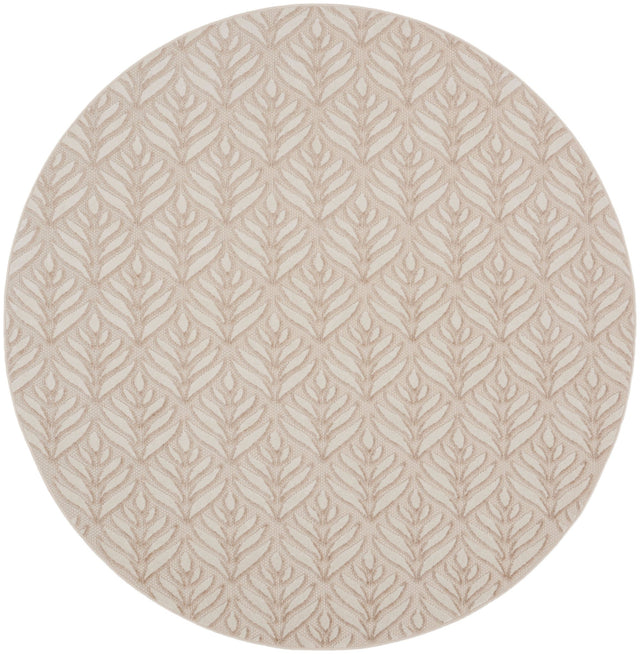 Nourison Aloha Alh35 Ivory Grey Rug - Nourison - 99446175090