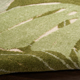 Nourison Aloha Alh40 Ivory Green Rug - Nourison - 99446953612