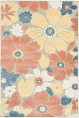 Nourison Aloha ALH42 Machine Made Rose Rug