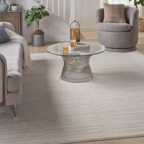 Nourison Andes And02 Ivory Grey Rug - Nourison - 99446912411