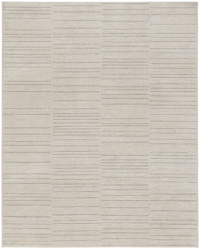 Nourison Andes And02 Ivory Grey Rug - Nourison - 99446912411