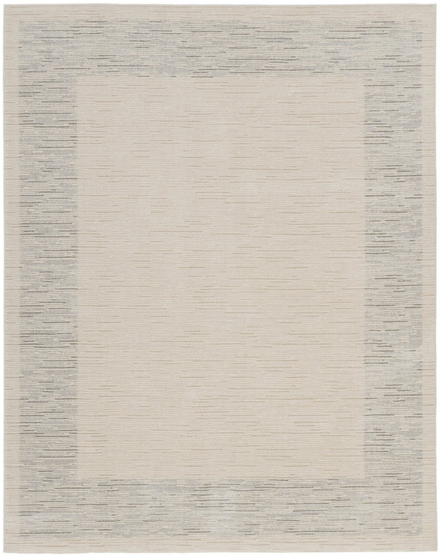 Nourison Andes And05 Ivory Grey Rug - Nourison - 99446912459