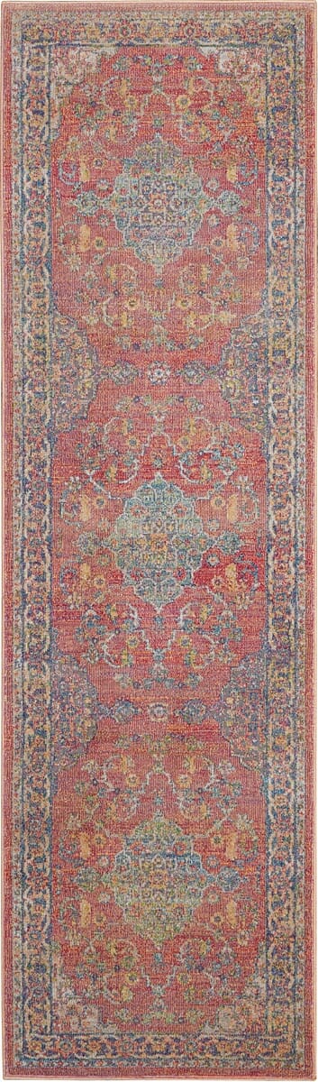 Nourison Ankara Global Anr01 Multicolor Rugs - Nourison - 99446456298