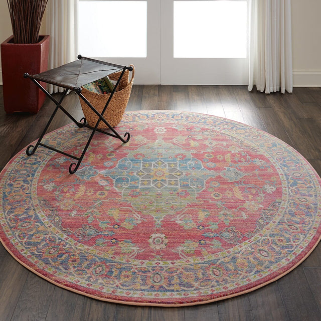 Nourison Ankara Global Anr01 Multicolor Rugs - Nourison - 99446456311