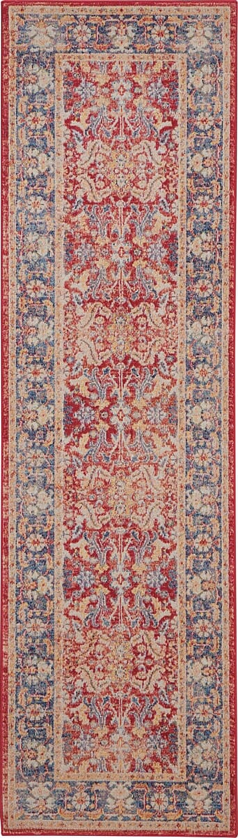 Nourison Ankara Global Anr02 Red Rugs - Nourison - 99446456410