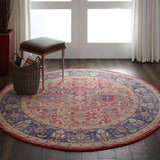 Nourison Ankara Global Anr02 Red Rugs - Nourison - 99446456458
