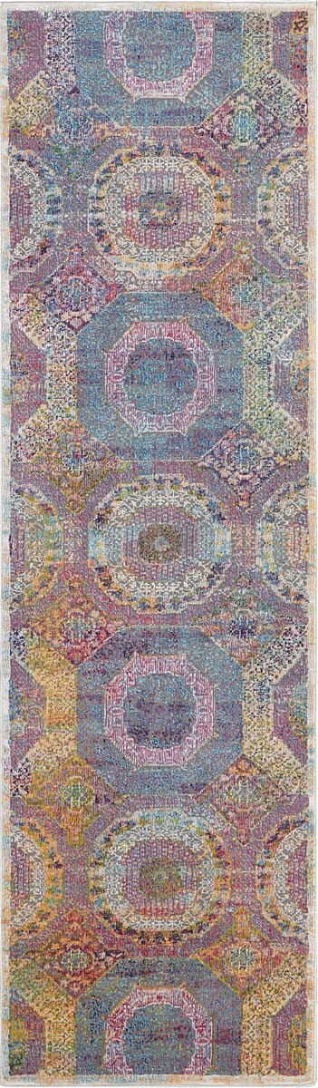 Nourison Ankara Global Anr05 Multicolor Rugs - Nourison - 99446456885