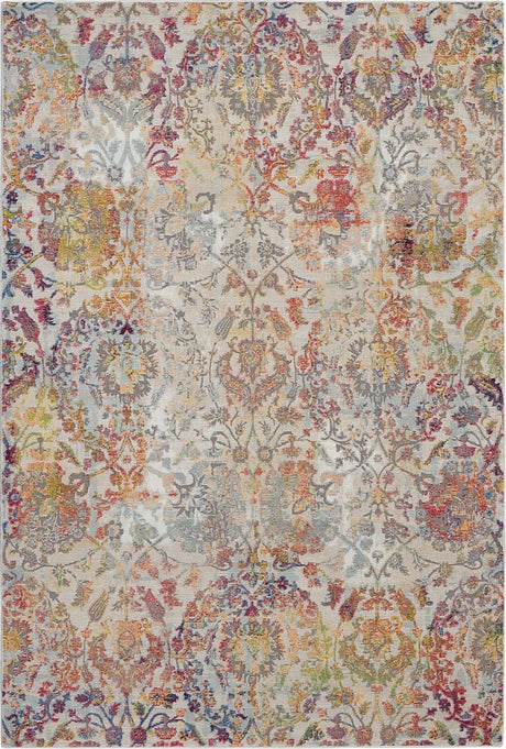 Nourison Ankara Global Anr06 Ivory / Orange Rugs - Nourison - 99446457172