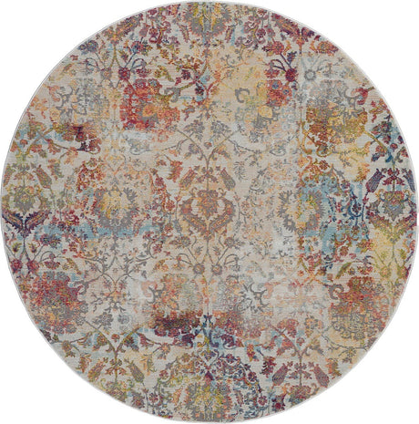 Nourison Ankara Global Anr06 Ivory / Orange Rugs - Nourison - 99446457202