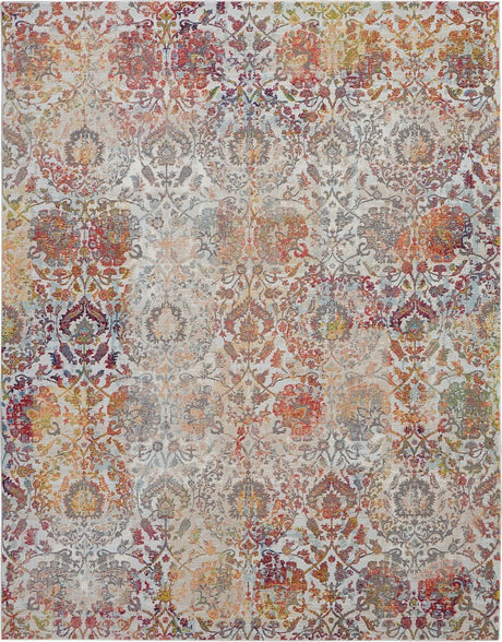 Nourison Ankara Global Anr06 Ivory / Orange Rugs - Nourison - 99446457202