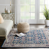 Nourison Ankara Global Anr13 Navy / Multicolor Rugs - Nourison - 99446498250