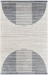 Nourison Astra ASW03 Ivory Blue Rugs - 99446119735