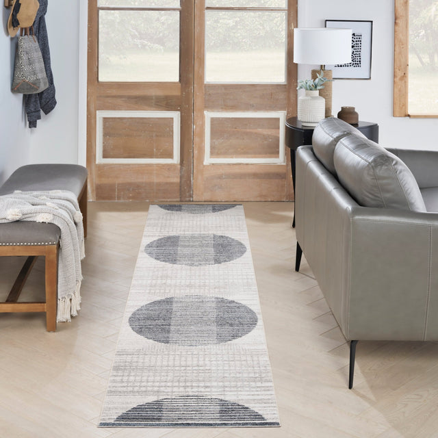 Nourison Astra ASW03 Ivory Blue Rugs - 99446119810