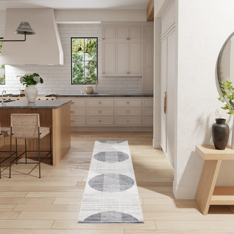 Nourison Astra ASW03 Ivory Blue Rugs - 99446119810