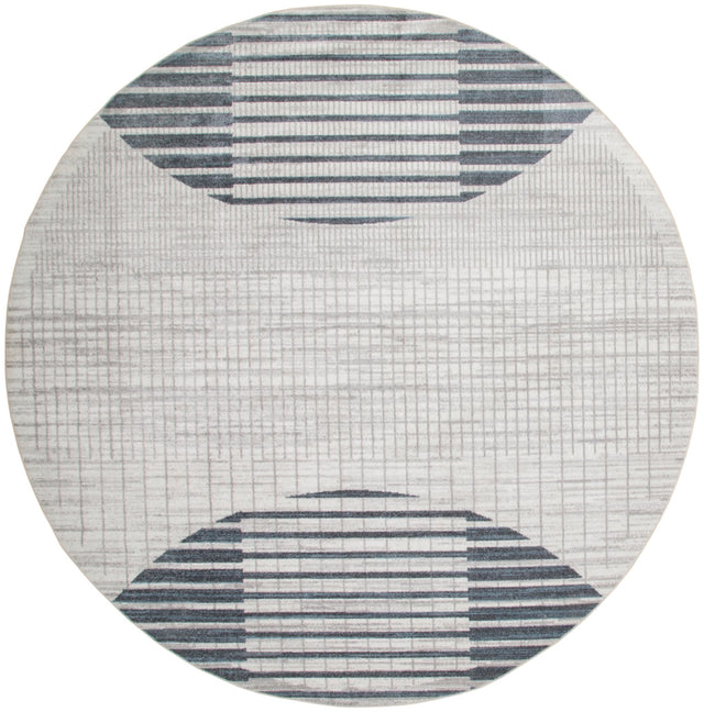 Nourison Astra ASW03 Ivory Blue Rugs - 99446932914