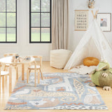 Nourison Astra Machine Washable Asw01 Multicolor Rug - Nourison - 99446119612