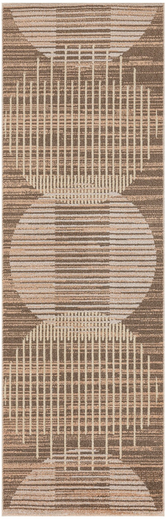 Nourison Astra Machine Washable ASW03 Machine Made Latte Rug
