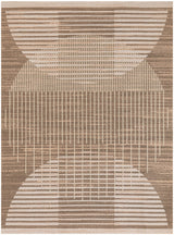 Nourison Astra Machine Washable ASW03 Machine Made Latte Rug