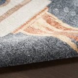 Nourison Astra Machine Washable Asw06 Sky Blue Rug - Nourison - 99446119674